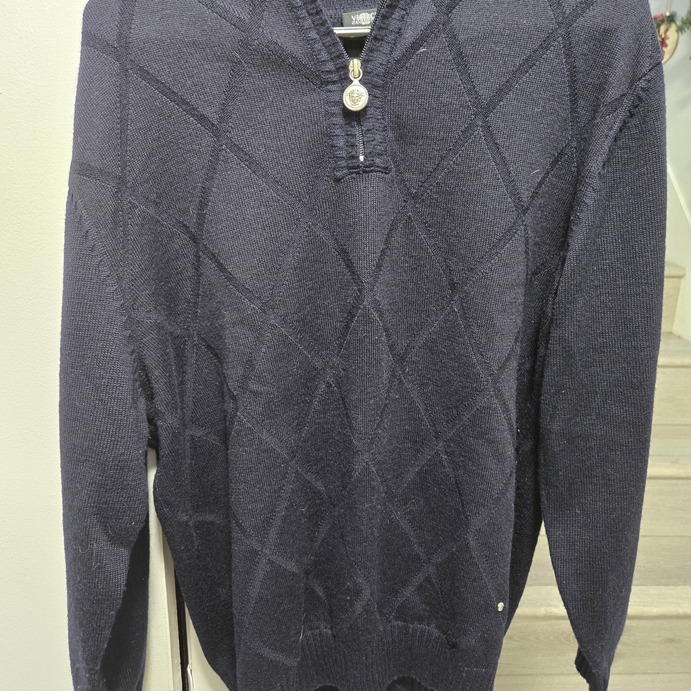 Versace Jeans Couture Dark Blue Quarter Zip